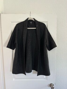 Vintage Eileen Fisher Italian Yarn Cardigan